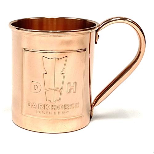 Paykoc Imports 13oz Dark Horse Distillery Moscow Mule Mug Solid Copper - Overrun Closeout