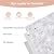 5 - Sheets Peel and Stick Pearl Shells Backsplash Tiles, Stick on Backsplash for Kitchen, Bathroom, Bedroom (11.8"X11.8", White Nature)