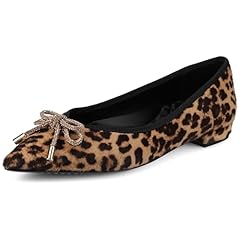 Leopardprint Haircalf Jeweled Bow