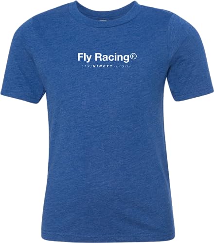 Fly Racing 354-0324YM Youth Fly Lost Tee Royal Blue Ym