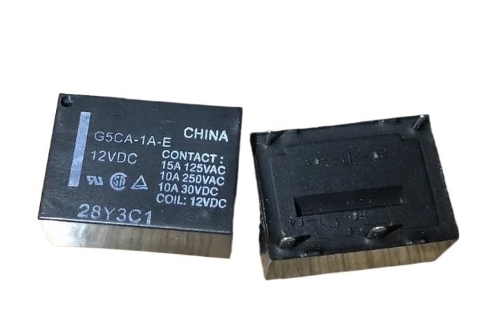 Relé G5CE-1 24VDC con alta capacidad de conmutación estable para placas PCB