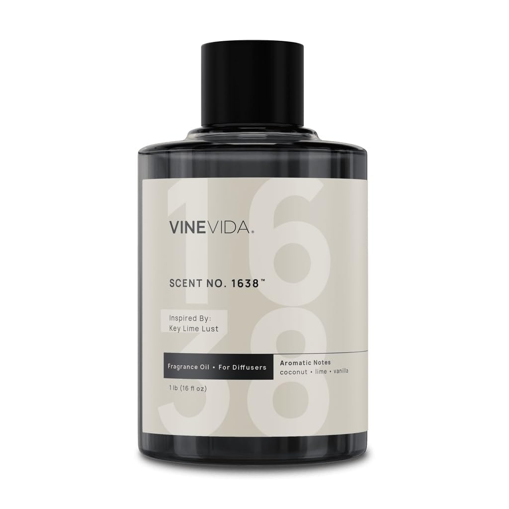 VINEVIDA [16 Oz] Inspired by: Key Lime Lust; Diffuser Oil Refill | Premium Scent Diffuser Oil for Home