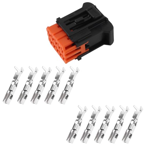 The Lord of the Tools 10-poliger Sitzheizungs-Stecker mit Klemme Kompatibel mit Peugeot 508 2010-2018