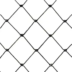 kit Rede Proteção Crianças, Gatos Para Janelas 4,00 x 1,00 (PRETA)