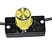 HQRP Rotary Dimmer Light Lamp Switch Compatible with Steampunk Applications, Trailer Restorations, DIY Projects