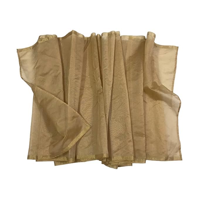 khadija's Men's Chanderi Silk Plain Safa/Fetha/Pagdi/Turban Cloth For Wedding/Festival/Cultural Occasion-picture-31