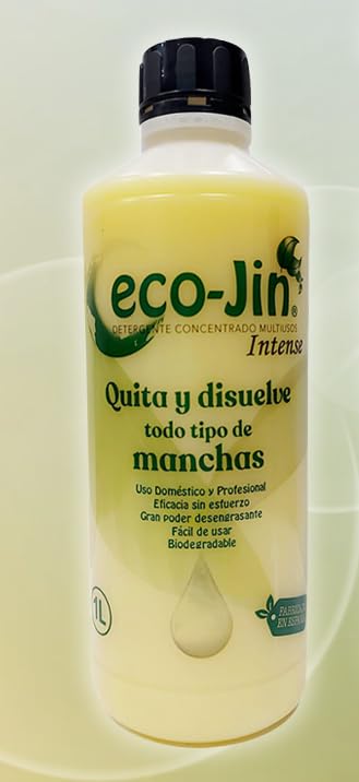 ECO-JIN Detergente Extra Concentrado 1L Equivalente a 15L Intense Marsella
