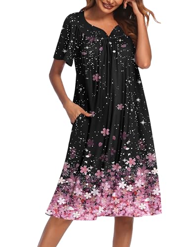 Robe de maison avec poches idéale pour vos week-ends de détente
