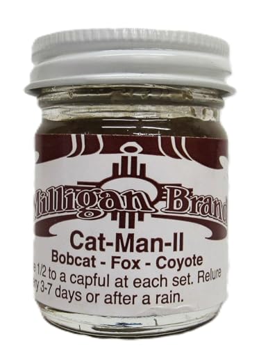Cat-Man-2 Bobcat Lure - Freeze Proof - Milligan Brand 1 Ounce Bottle