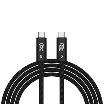 AIRSKY USB-C to USB C Cable 10FT, USB 4 Cable for Thunderbolt 4 Cable, 240W, USB C Video Cable, 40Gbps, 8K HD Display, Compatible with Thunderbolt 4/3, iPhone 17/16/15, MacBook, Hub, Docking and More