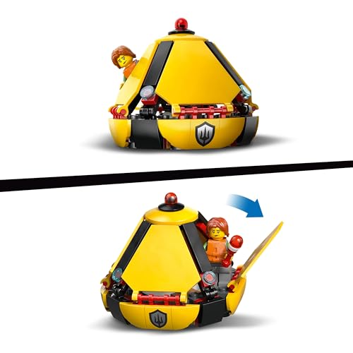 Image of LEGO City Coast Guard Helicopter - Toy Building Set - Emergency Vehicle Toy - 4 Minifigures - 60503