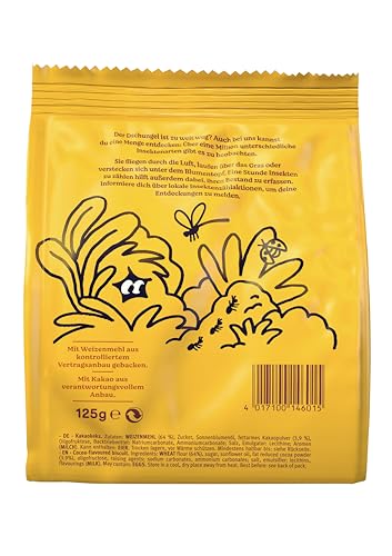 LEIBNIZ ZOO Kakao, 12er Pack, Knusprige Kakaokekse mit Safari-Motiven, Großpackung als Vorrat oder zum Verkauf (12 x 125 g)