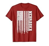 Nebraska State Patriotic design. If you are from Nebraska or know someone who lives or goes to school in America's strongest state, then get this Nebraska design the next time you visit family and friends or go to the game. Nebraska citizens love the...