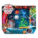 Bakugan, Battle Pack 5-Pack, Ventus Fangzor and Aquos Trox, Collectible Cards & Figures, for Ages 6...