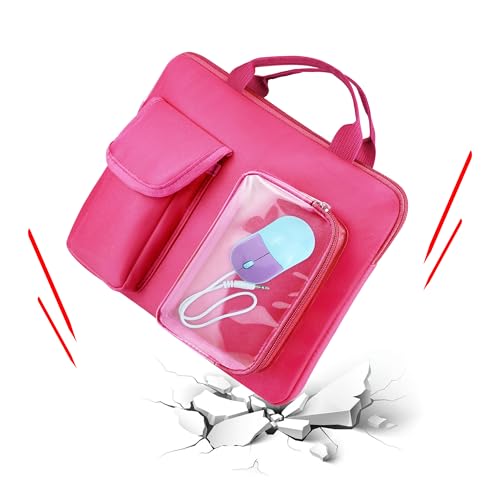 Image of Annmore Bag compatible with LEXiBOOK Educational and Bilingual Laptop, Pink
