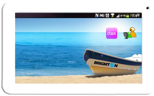 Preisvergleich Produktbild Brigmton BTPC-700DC 4 GB White