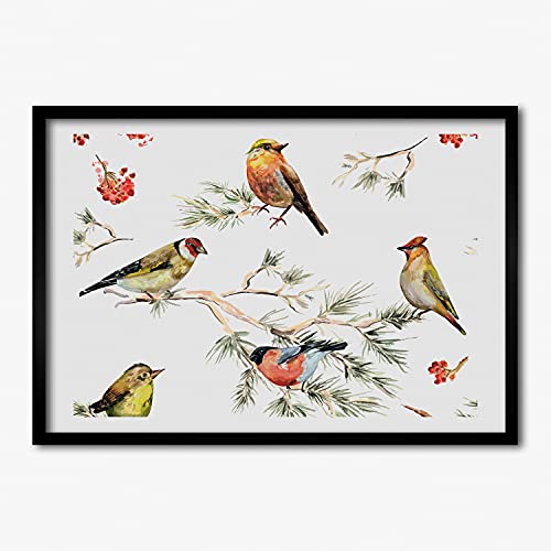 Tableau Moderne 70x50 cm avec cadre en bois MDF aux finitions soignées Tulup