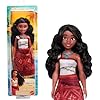 Mattel Disney Moana 2 Moana Fashion Doll مع 2 إكسسوارات، زي قابل للإزالة مع قلادة وخلخال، مستوحى من الفيلم