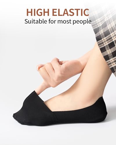 Thin No Show Socks, Ice Silk Surface & Cotton Bottom Low Cut Liner Socks4