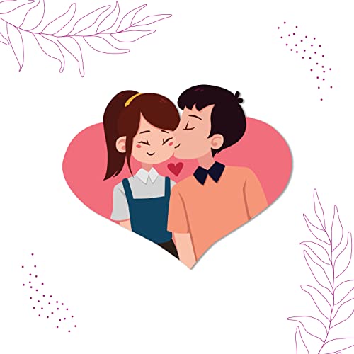 Image of Bhai Please Love Couple Theme Wooden Fridge Magnet - Couple Gift