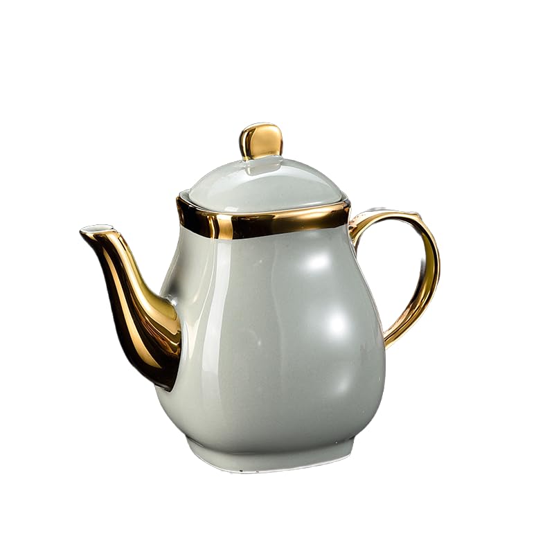 Dispensador de aceite de cerámica de 350 ml con mango para cocina
