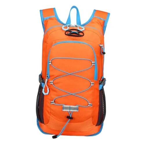 Mochila running y montañismo 20-35L impermeable naranja miniatura 4