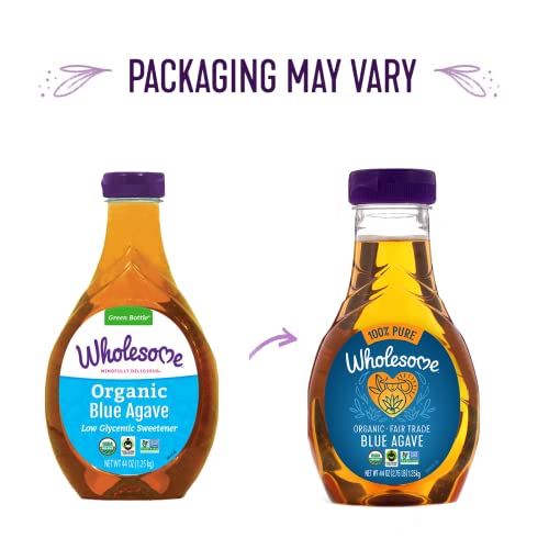 Wholesome Sweeteners Organic Blue Agave, Syrup, 44 Ounce #TOP3