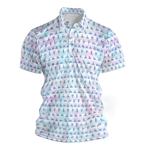 Polo de golf haut compression homme manches courtes anti-transpirant