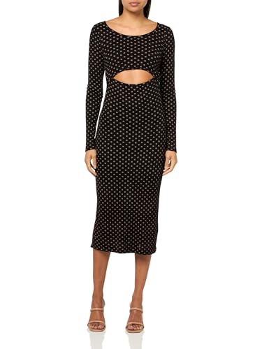 Robe midi Volcom Sential tricotée à motif bohème chic pour femme active