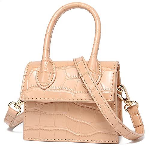 Image of CATMICOO Mini Purse for Women, Mini Bag with Crocodile Pattern