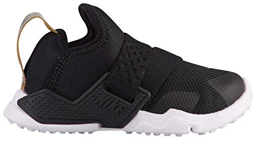 Nike Mixte bébé Huarache Extreme (TD) Chaussons, Multicolore (Black/Black/Metallic Gold/White 007), 22 EU