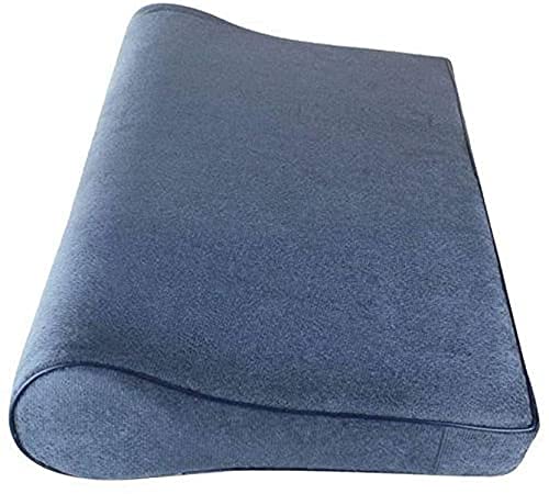 Sint India Premium Universal Contoured Cervical Pillow | Best for - Cervical Spondylitis, Neck Sprains/Stiff Neck & All Type Pain Reduction (Grey, Free Size)