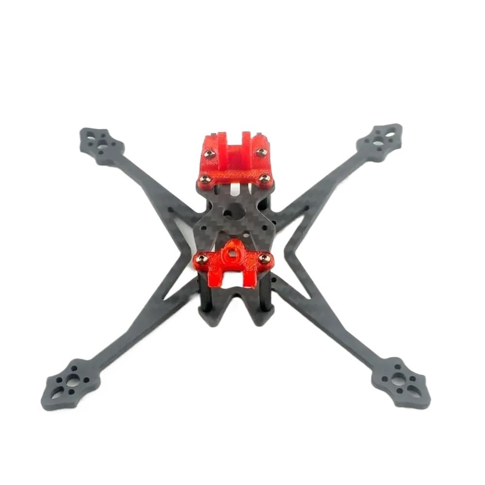 Zestaw ramy z włókna węglowego HappyModel do Crux35 dronów wyścigowych FPV 3,5 cala zdalnie sterowanego quadrocoptera, części