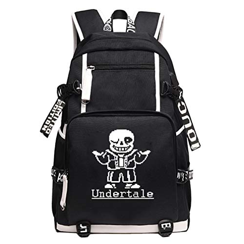 Bolsas Escolares Mochilas Infantiles Undertale Casual Luminosa para Estudiantes