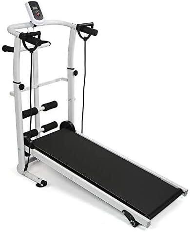 Treadmill Electric Treadmills for Home with LCD Motorized Mini Running Walking Jogging Exercise Fitness Machine Trainer Equipment for Home Gym Office