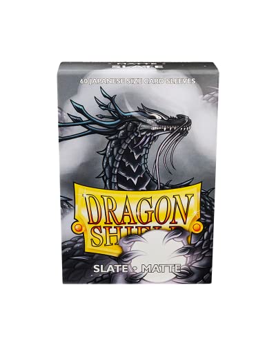 Dragon Shield - Matte Japanese Size Sleeves 60pk - Slate AT-11127 - Image 3