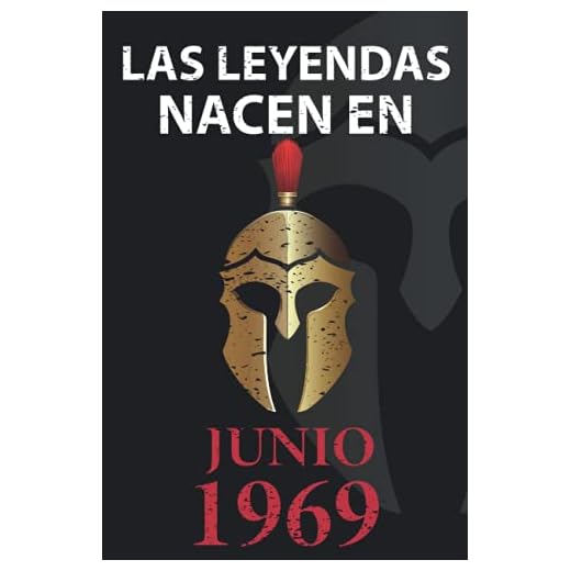 Las leyendas nacen en Junio 1969: Regalo de cumpleaños perfecto para hombre y mujer de 52 años I Cita positiva , humor I Cuaderno , diario , libro de ... I Idea original para el 52 cumpleaños