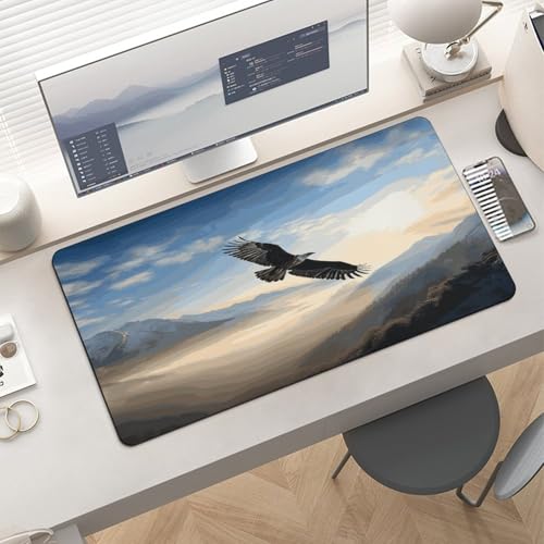 Eagle Mountains Desk Mat Grande Antideslizante 60x30cm miniatura 6
