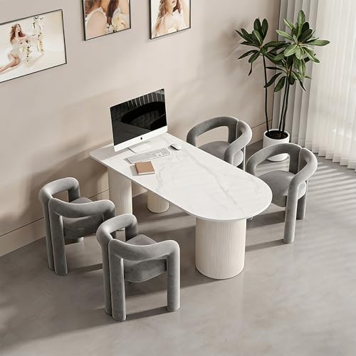 JOSOGO Reception Seating Set - 2-4 Person Upholstered Sofa/Chair for