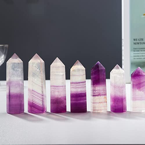 Fluorite de pastèque en prisme hexagonal, une pièce de collection ARKERO