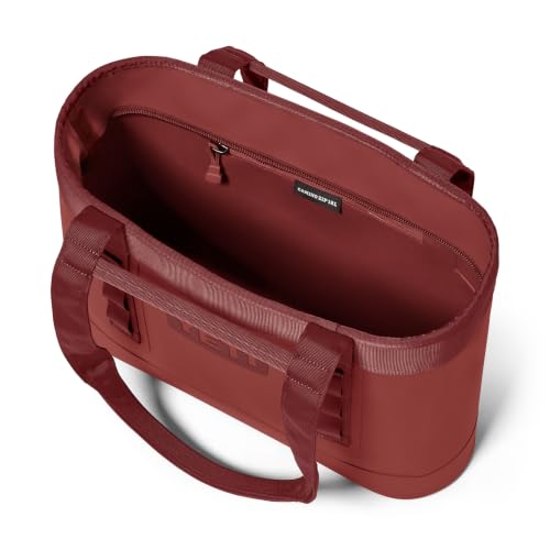 Image of YETI Camino 18L Zip Carryall Tote Bag, Stag Dark Red