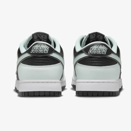 Nike Dunk Low Retro Premium Men's Shoes (FZ1670-001, Dark Smoke Grey/White/Barely Green) Size 133