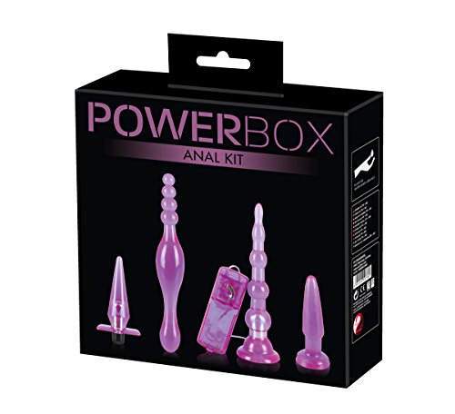 Coffret Power Box Anal 4 Pièces pour vaincre l'inconfort et réussir son initiation