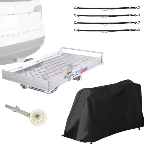 350-lb Capacity Tilt-A-Rack Wheelchair Carrier Bundle