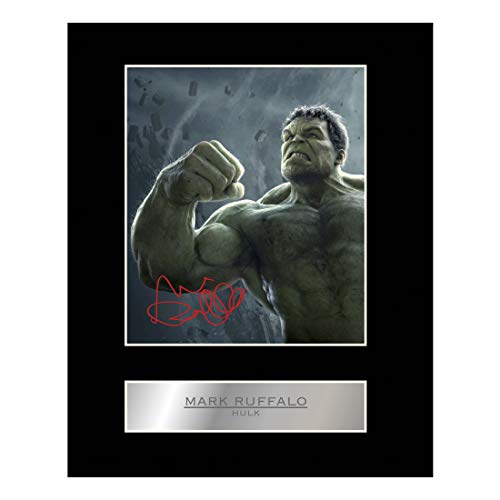 Mark Ruffalo gesigneerd gemonteerd foto Display Hulk #01 gesigneerd cadeau foto afdrukken