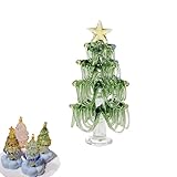 blown glass ornaments germany 【Premium Durable Materials】 Long-Lasting Festive Charm: Crafted from high-quality fired glass and ceramic, this ceramic rotatable christmas tree ornament and glass rotatable christmas tree decoration boasts exceptional sturdiness and a brilliant shine. ensuring it remains brilliantly beautiful season after season