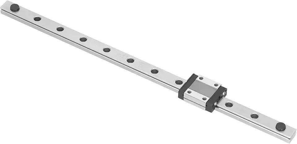 Hyuduo Guia de Trilho Linear Mgn12c, Rolamento Durável, Aço Usinado Com Precisão, Trilho Deslizante de 300mm para Impressora 3d, Máquina Cnc, Ender3, Corexydelta Kossel (300 mm)