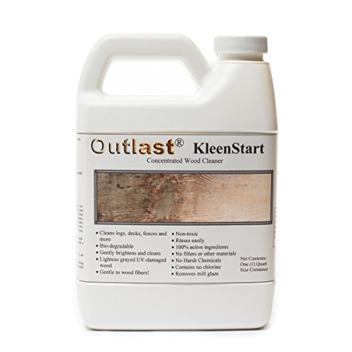 Outlast - Kleenstart - Concentrated granular pure oxygen cleaner for everything from furniture to fences - 1 quart