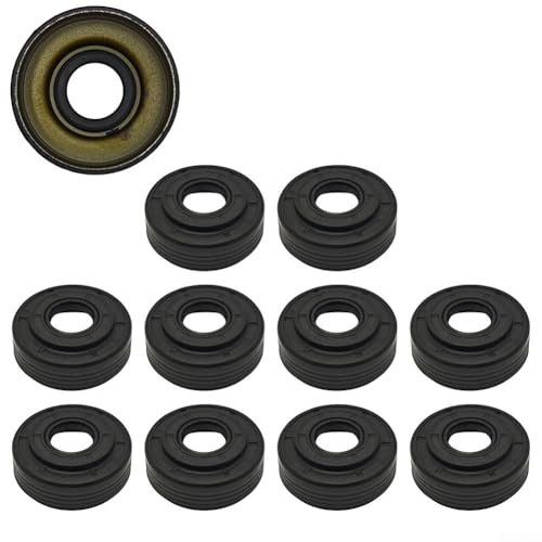 Lot de 10 joints d'huile de vilebrequin, remplacement pour tronçonneuse 340/345/350/351/346/2141 2150, remplace 503 93 23 02