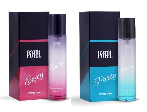 Patel Enjoy & Party Apparel Spray Combo Pack | Fabric